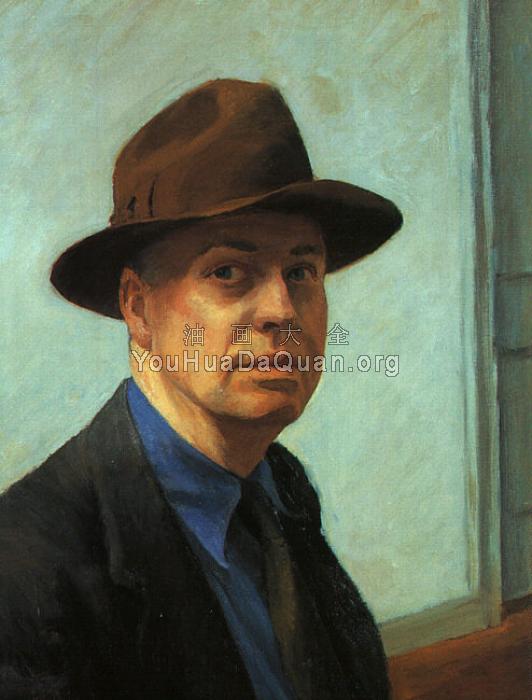 Self Portrait - 爱德华·霍珀